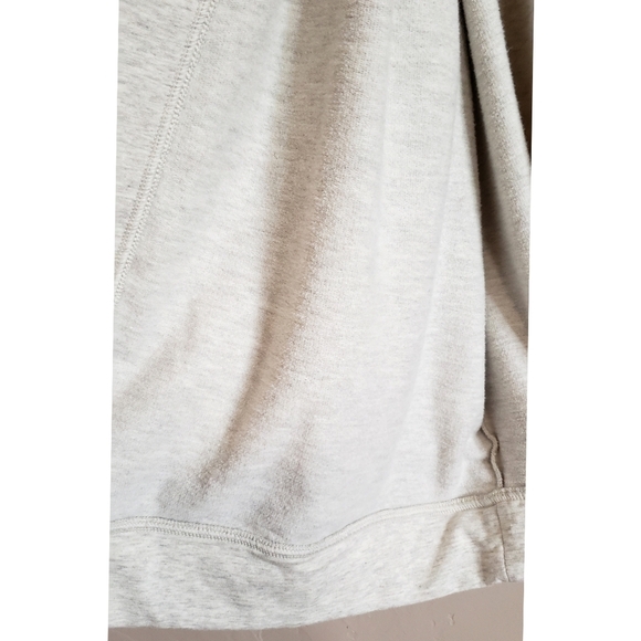 Garnet Hill Cardigan Women's Gray L Oversized Relaxed Athleisure Comfy Sweater - Picture 9 of 14